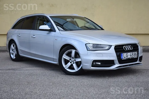 Audi Audi A4 s-line (2014.g) Sudraba Met. 
