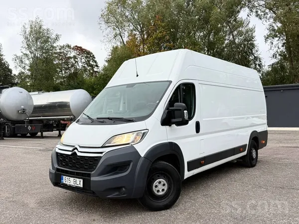 Citroen Jumper 2016, 2.2D dīzelis, Manuāls, Furgons, Balts — Latvijā