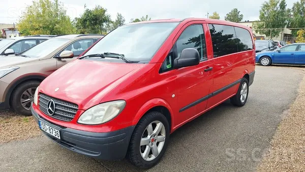 Automāts Mercedes Benz Vito 111 2.2 dīzelis 80kw

Pirmā reģistrācija 22.06