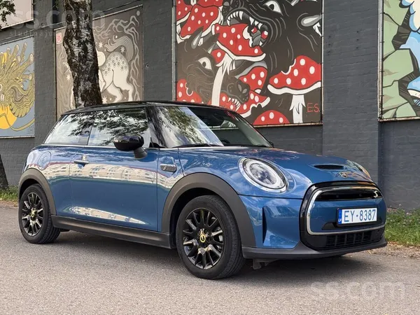 Pieejams Ekii valsts atbalsts. 
Mini Cooper SE Facelift 2023. Nobraukums ti