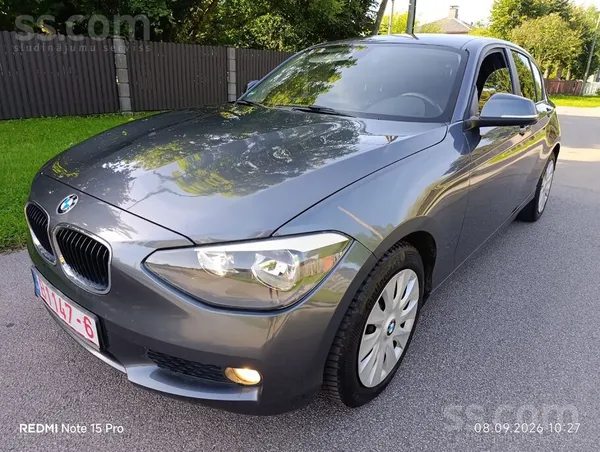 BMW Bmw 120d 135kw. Tikko no Luxembourg. Automats. Sed