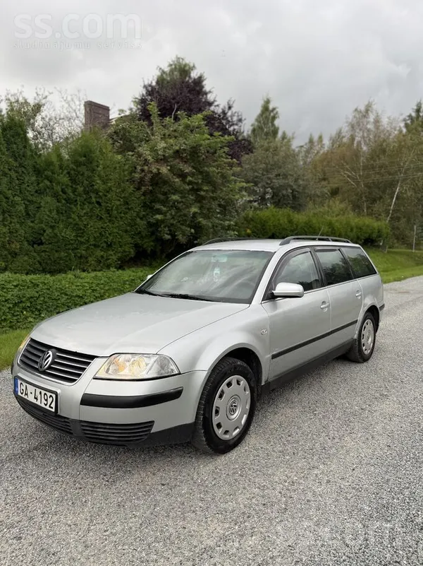 VW Passat B5.5 1.9Tdi 96Kw. 

Manuālā ātrumkārba - 5niece. 
Divas atslēga