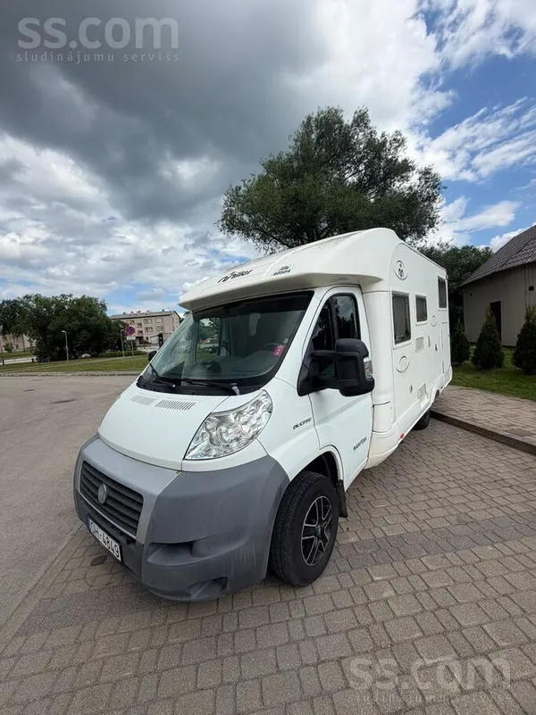 Pārdodu kemperi, Fiat Mobilvetta Monitoba 2008 gada izlaidums, trīsvietīgs.