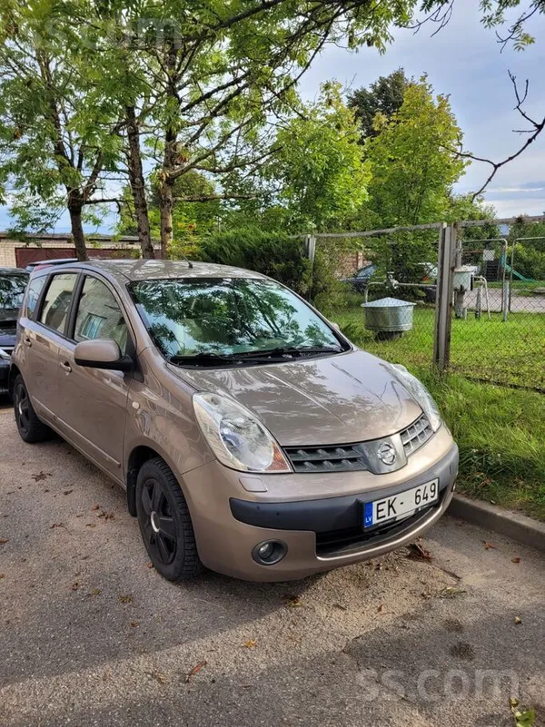 Nissan Pārdodu 2007. gada Nissan Note ar 1.6 benzīna dzin