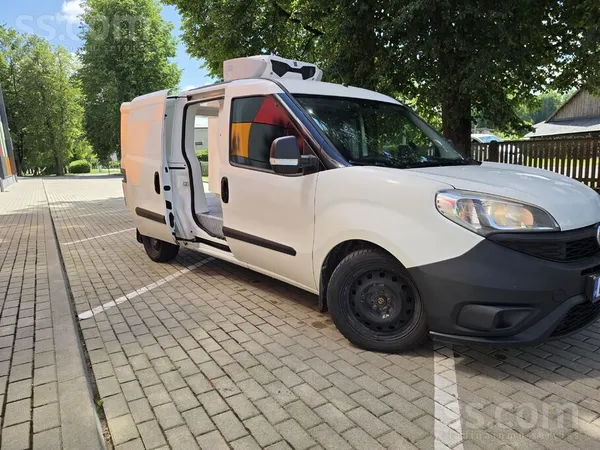 Fiat Doblo 2018, 1.6D dīzelis, Manuāls, Pikaps, Balts — Latvijā