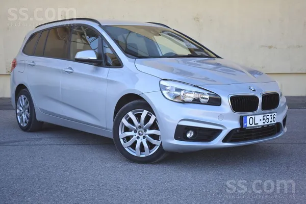 BMW BMW 220 (2016.g) Sudraba Met. 