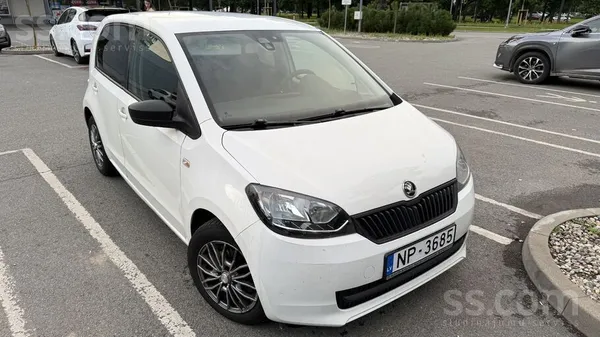 Skoda Citigo 2017, 1.0 benzīns, Manuāls, Hečbeks, Balts — Latvijā