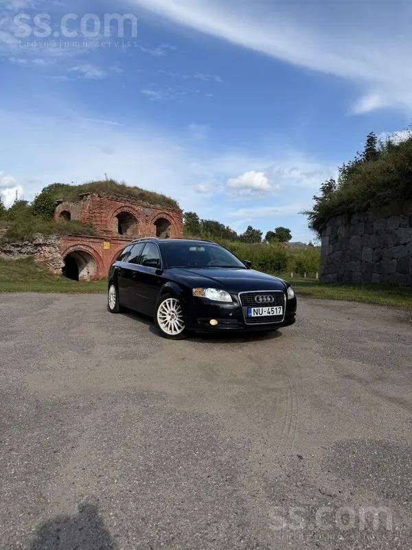 Audi A4 B7, 2005 года, 2.0 Tdi 103 kW, механическая коробка передач. Чёрный