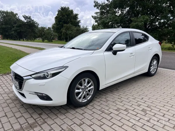 Mazda 3 sedans 2.0 benzīns 88kw, automāts, klimata kontrole, apsildāma stūre