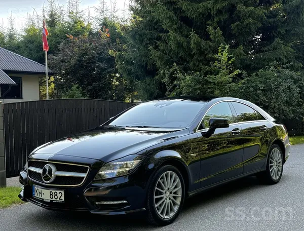 Mercedes-Benz Cls350 Amg Pack. Krāsa - “Black Brilliant”. Pilna komplektācij