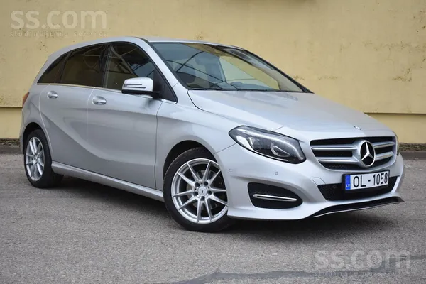 Mercedes Mercedes B200 4Matic (2016.g) Sudraba Met. 