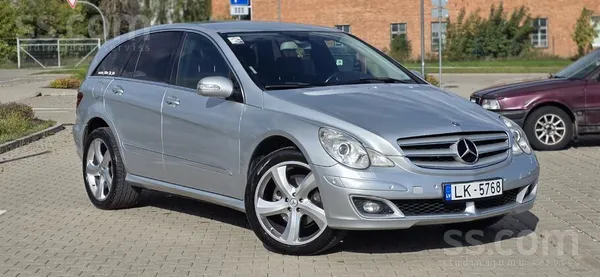 Mercedes R280 2007, 3.0D dīzelis, Automāts, SUV/Apvidus, Sudrabs — Latvijā