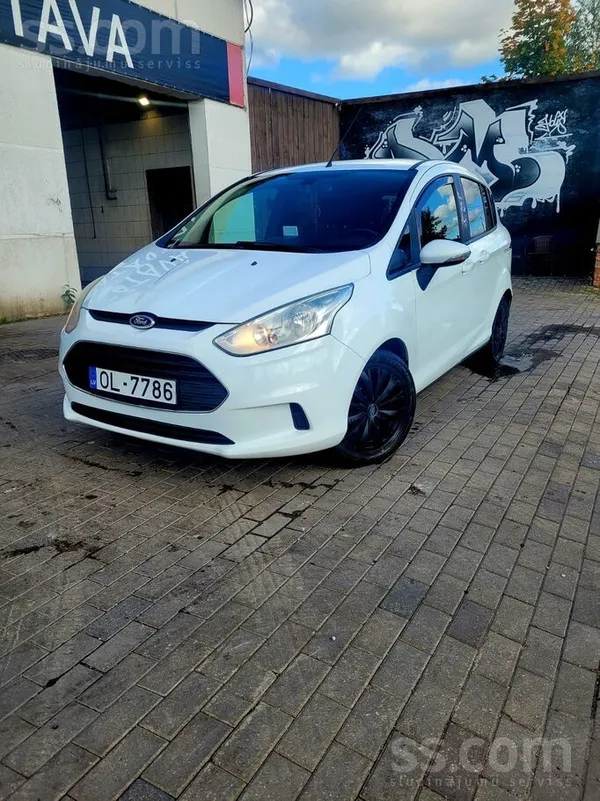 Ford B-Max 1.6 Tdci (2014) – Teicamā tehniskā stāvoklī, skate līdz 03.2027.