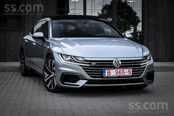 Volkswagen Arteon 2017, 2.0D dīzelis, Automāts, Hečbeks, Pelēks — Latvijā
