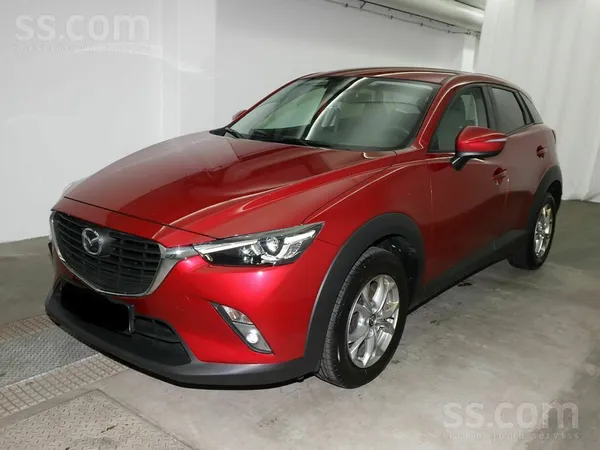 Mazda Cx-3, 2017. gada, 2.0 benzīna dzinējs (88 kW / 120 Zs), automāts.