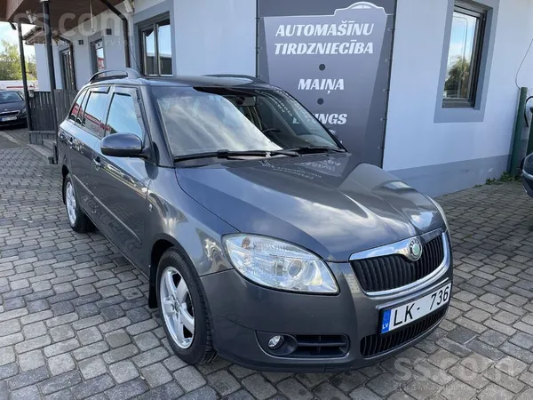 Skoda 2010 Škoda Fabia 1.9 Dīzeļdegviela 77kw/105zs Manu