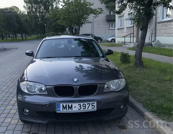 Pārdodu koptu un uzturētu BMW 116i/ 85kW benzīns, jauna tehniskā apskate. Kl