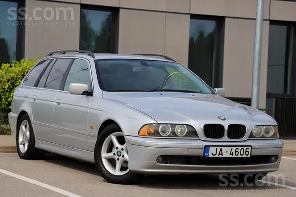 BMW BMW 520 2.0 Dīzelis 100kw / 134zs, mehāniskā pārne