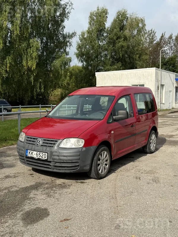 Volkswagen Vw Caddy. 1.9tdi manuāls. 55kw. 