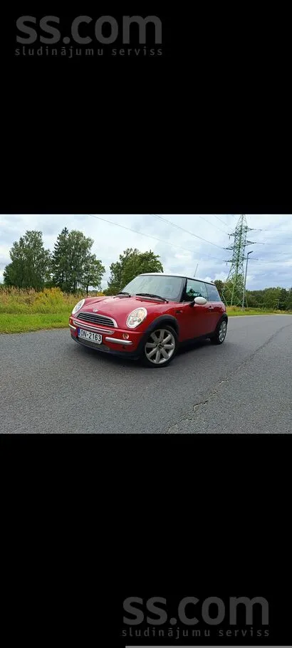 MINI Mini One ar 1.6 benzīndzinēju un manuālo ātrumkārb