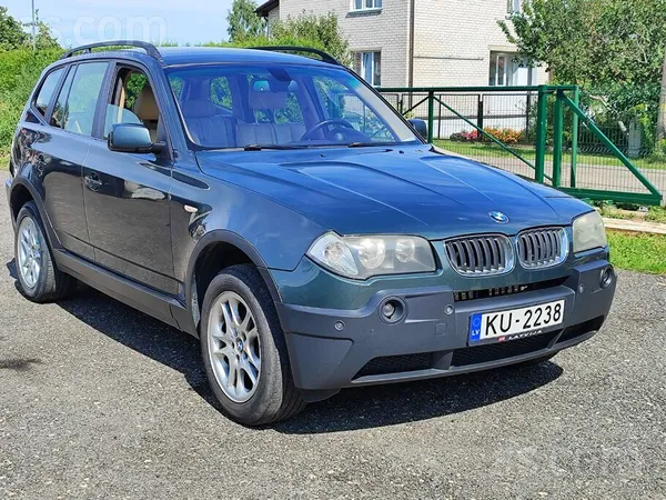 Pārdod bmw X3. Tikko izieta tehniskā apskate. Labā stāvoklī.