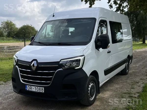 Renault Renault Master L2 H2 Double Cab, 7 vietas, Ievests