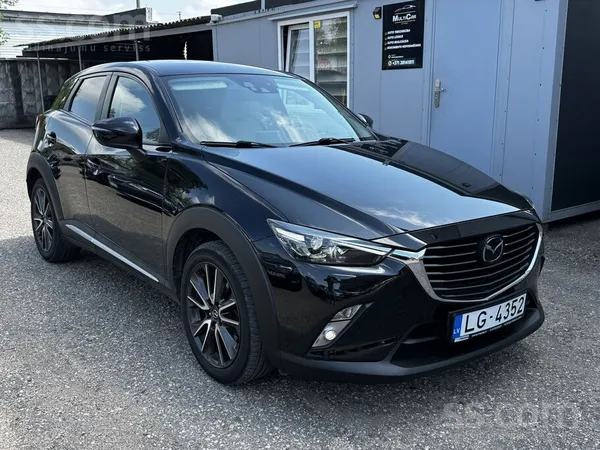 Mazda Cx-3 2.0i 88 kW. Тех. осмотр до 15.06.2027, налог за 2026 год оплачен.