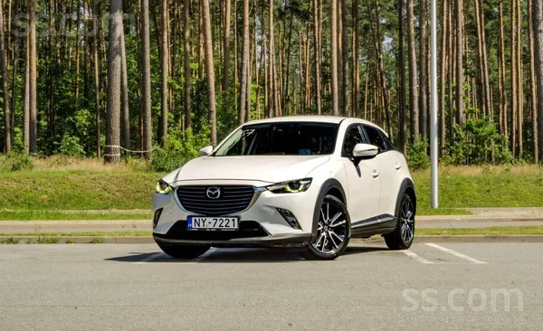 Mazda Cx-3 Awd 1.5l dīzelis. 77kw
Tehniskā apskate derīga līdz 12.2026
Vid