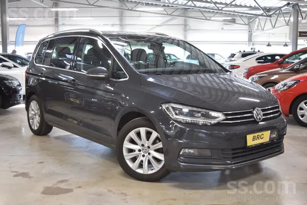 Volkswagen Volkswagen Touran 7 Seats, 2018.gada. 1.6l Dīzelis