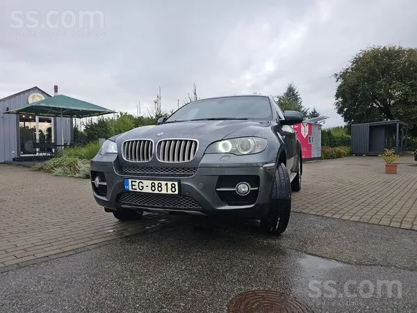 BMW X6 2008, 3.0D dīzelis, Automāts, Hečbeks, Zaļš — Latvijā