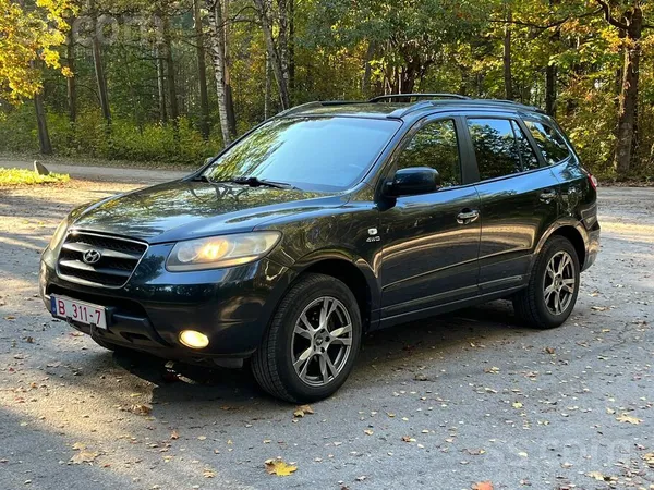 Hyundai Santa FE 4wd, 2.2 dīzelis, automātiskā ātrumkārba, 2 atslēgas, bagāt