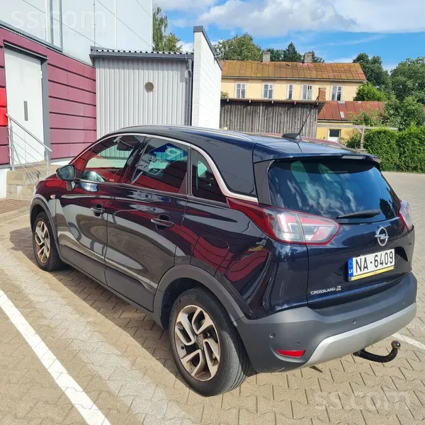 Opel Crossland X 2018, 1.5D dīzelis, Manuāls, Universāls, Zils — Latvijā