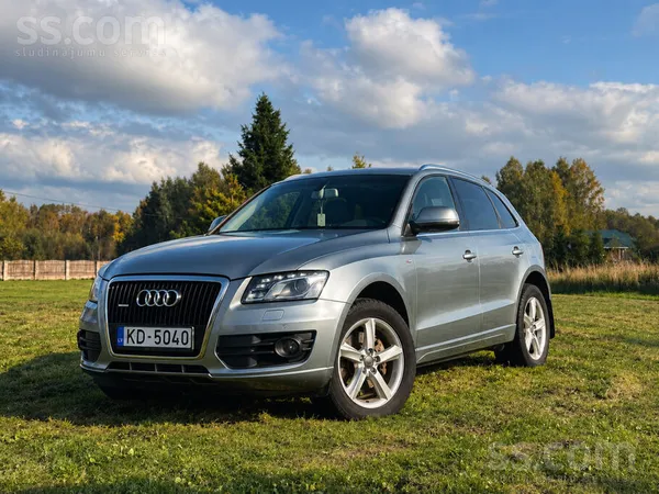 Audi Q5 2009, 3.0D dīzelis, Automāts, SUV/Apvidus, Zils — Latvijā
