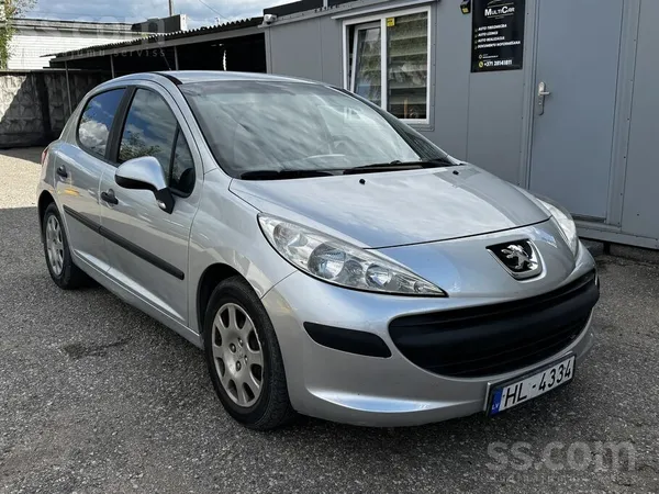 Peugeot Peugeot 207 1.4 50 kW. Тех. осмотр до 02.09.2027. 