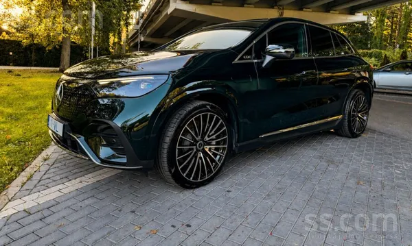 Pārdodu Mercedes Benz Eqe350 Suv 4matic Amg line elektrisko automašīnu. Jaun