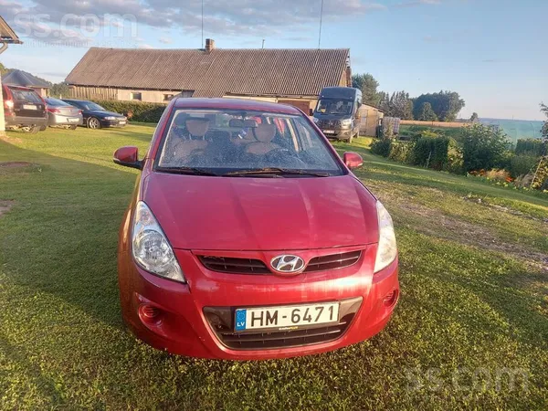 Tiek Pārdots. For Sale. 
Hyundai I20
1.4 benzīns 74kw
Aprīkots ar manuālo