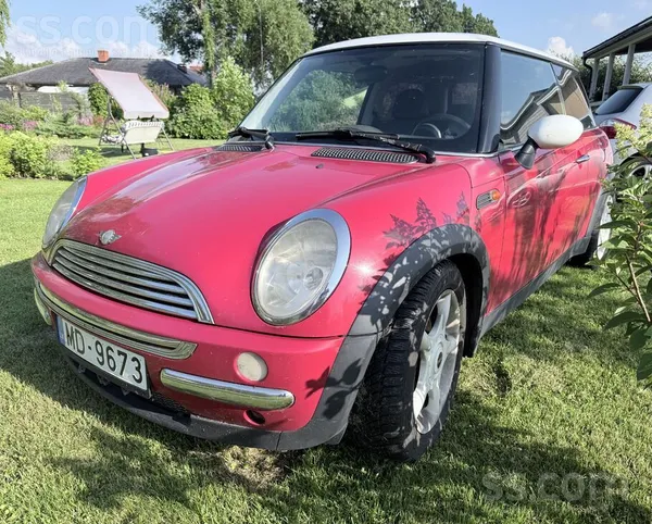 Pārdod Mini Cooper 1, 6 benzīns, 2002.gada, manuāls. ...