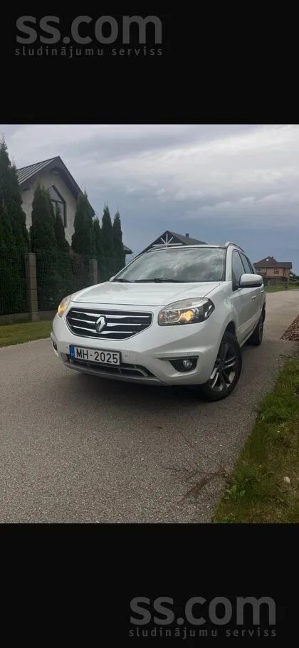 Renault Pardod 4 4 Reno Koleos 2013 gada 2.0 l dizelis nos