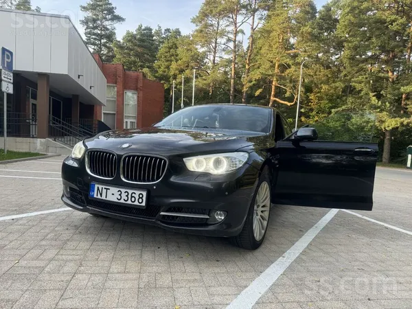 BMW BMW 530 Gran Turismo. Brūns Eko ādas salons, melni