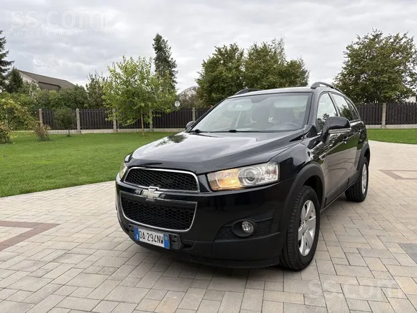 Chevrolet Captiva 2011, 2.2D dīzelis, Manuāls, SUV/Apvidus, Melns — Latvijā