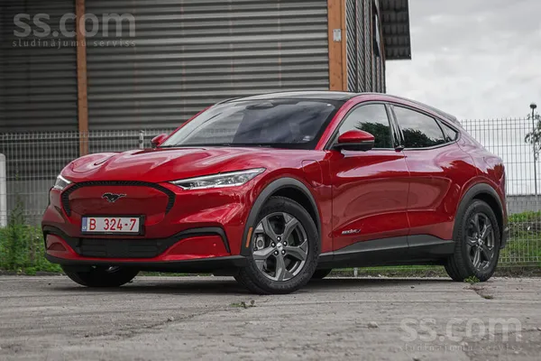 Ekii atbalsts. Lielā Batereja- Ford Mustang Mach- E 99Kwh 216Kw, 294Zs, 
Ba
