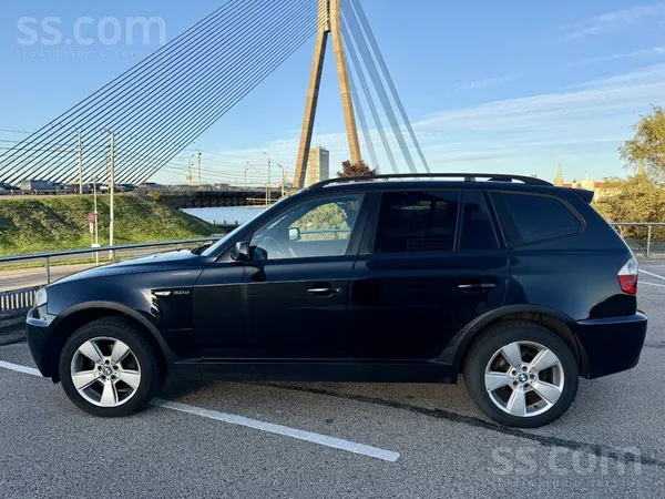 BMW X3 2004, 3.0D dīzelis, Automāts, SUV/Apvidus, Melns — Latvijā