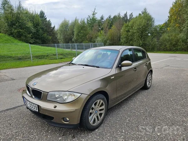 BMW Pārdodu BMW 116, 1.6 benzīns, 6 ātrumu manuālis, t