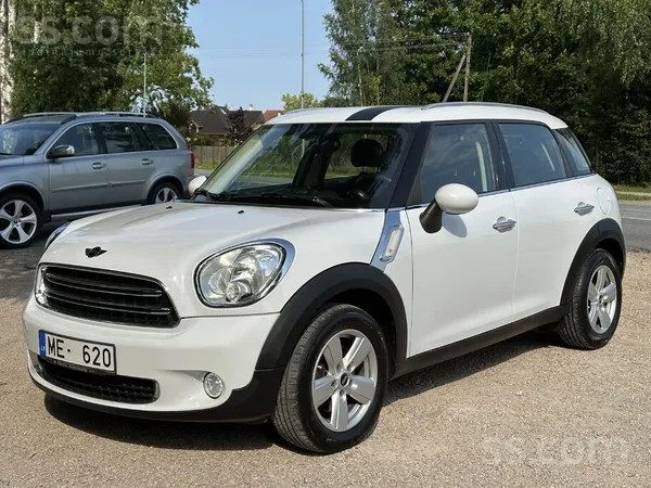 MINI Mini Countrymen 1.6 dīzelis 82 kw. Pirmreizējā reģ