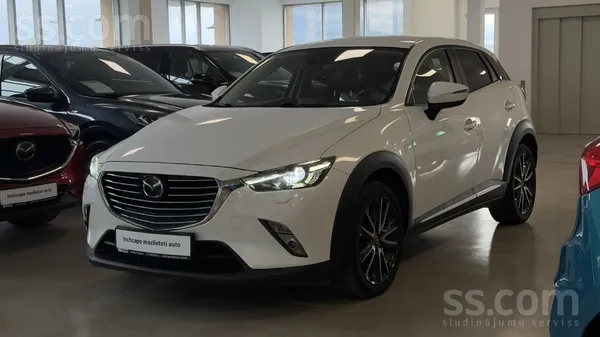 Mazda Cx3 Luxury 2.0 benzīns 88kW/120zs

Bravo Auto garantija; Laba komple