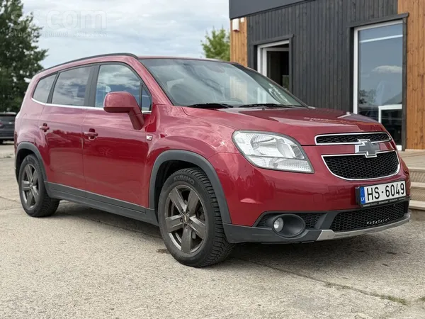 Chevrolet Orlando 2.0 dizelis, 7 vietas. Tikko izieta jauna tehniskā apskate