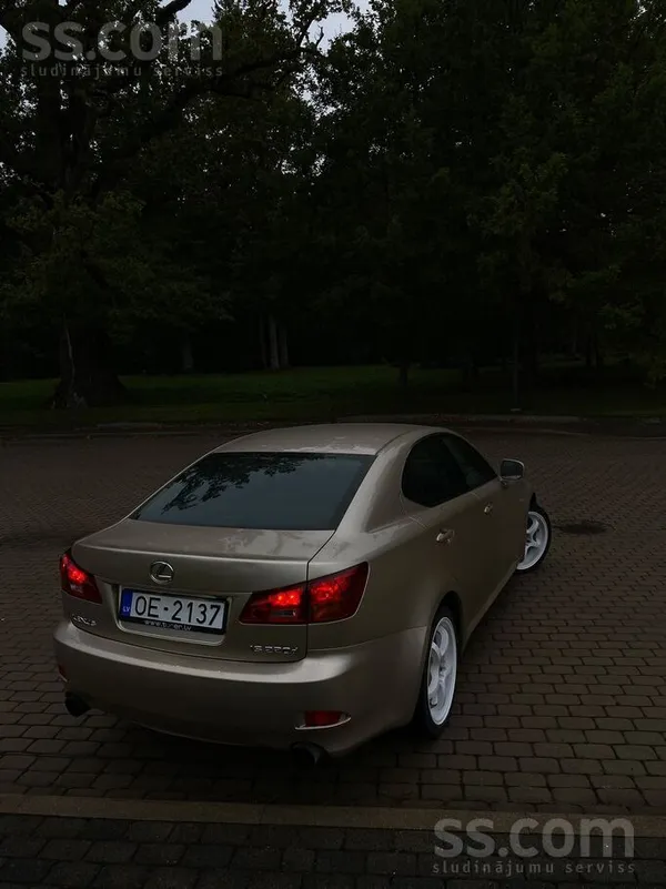 Lexus IS 2006, 2.2D dīzelis, Manuāls, Sedans — Latvijā