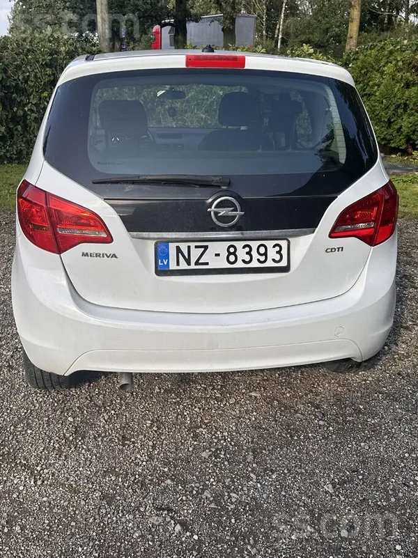 Opel Pārdod Opel Meriva, jauna tehniskā apskate, tikko