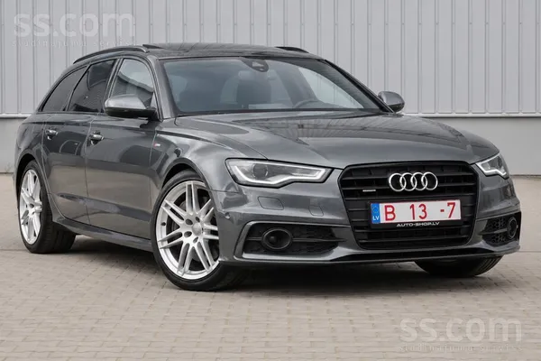 Audi A6 S-Line 3.0Tdi Bi Turbo 313Zs Quattro. 2013.G. Izl. Auto ir labā tehn