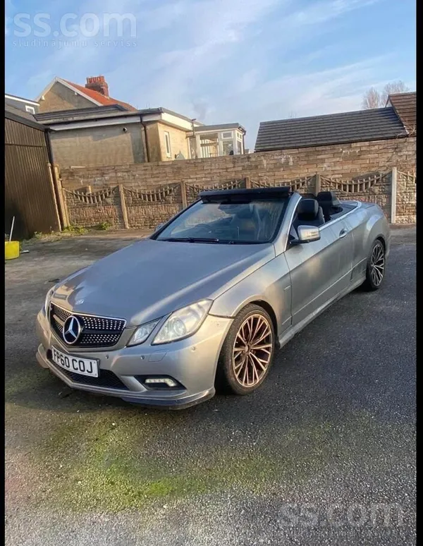 Mercedes Pārdodu Angļu Mercedes Benz E350 sport kabrioletu.